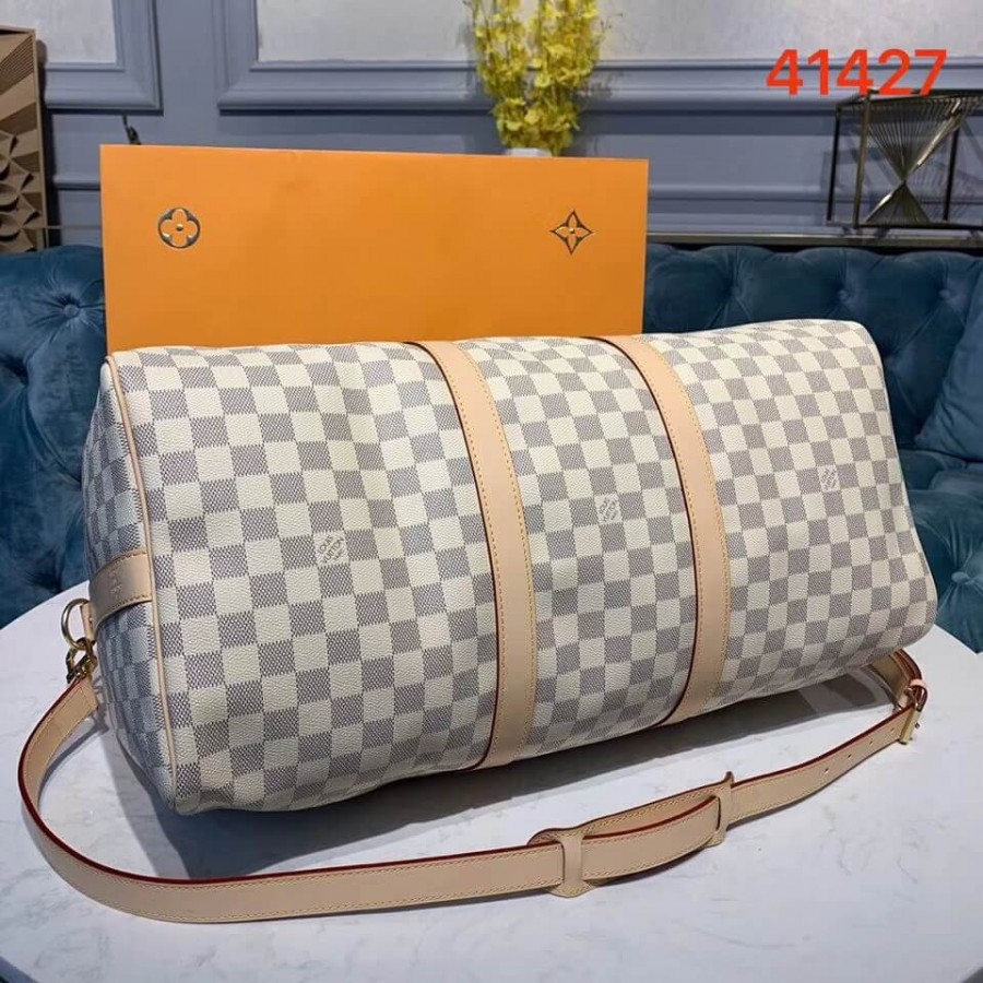 Louis Vuitton Damier Azur Keepall Bandouliere 50 N41427-6