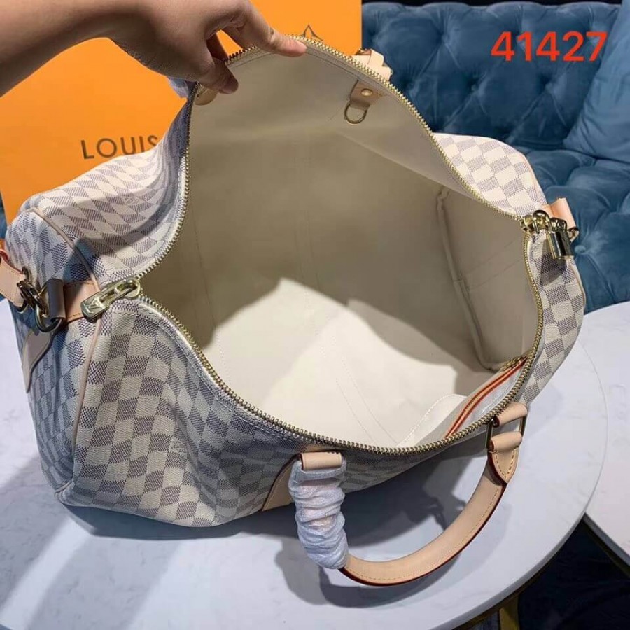 Louis Vuitton Damier Azur Keepall Bandouliere 50 N41427-10