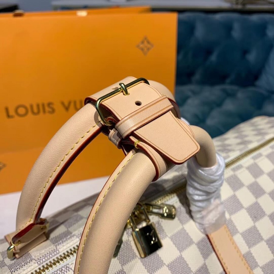 Louis Vuitton Damier Azur Keepall Bandouliere 55 N41429-6