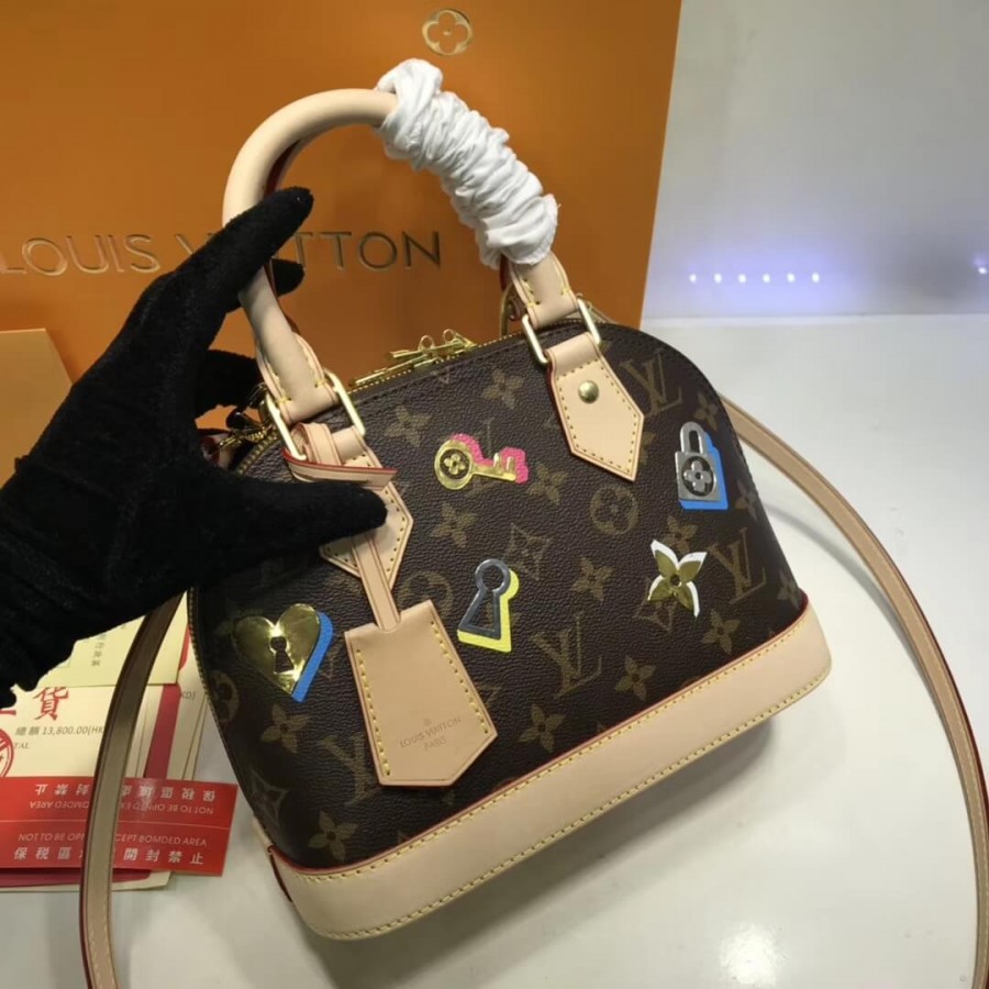 Louis Vuitton Monogram Canvas Alma BB M44368-2