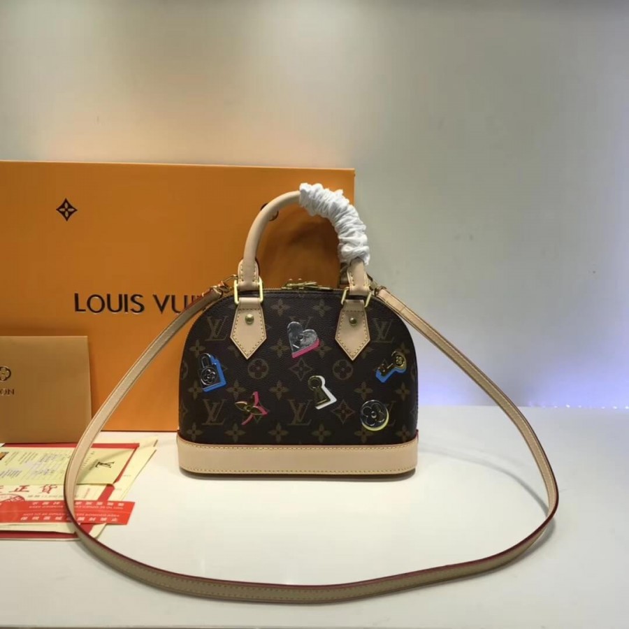Louis Vuitton Monogram Canvas Alma BB M44368-7