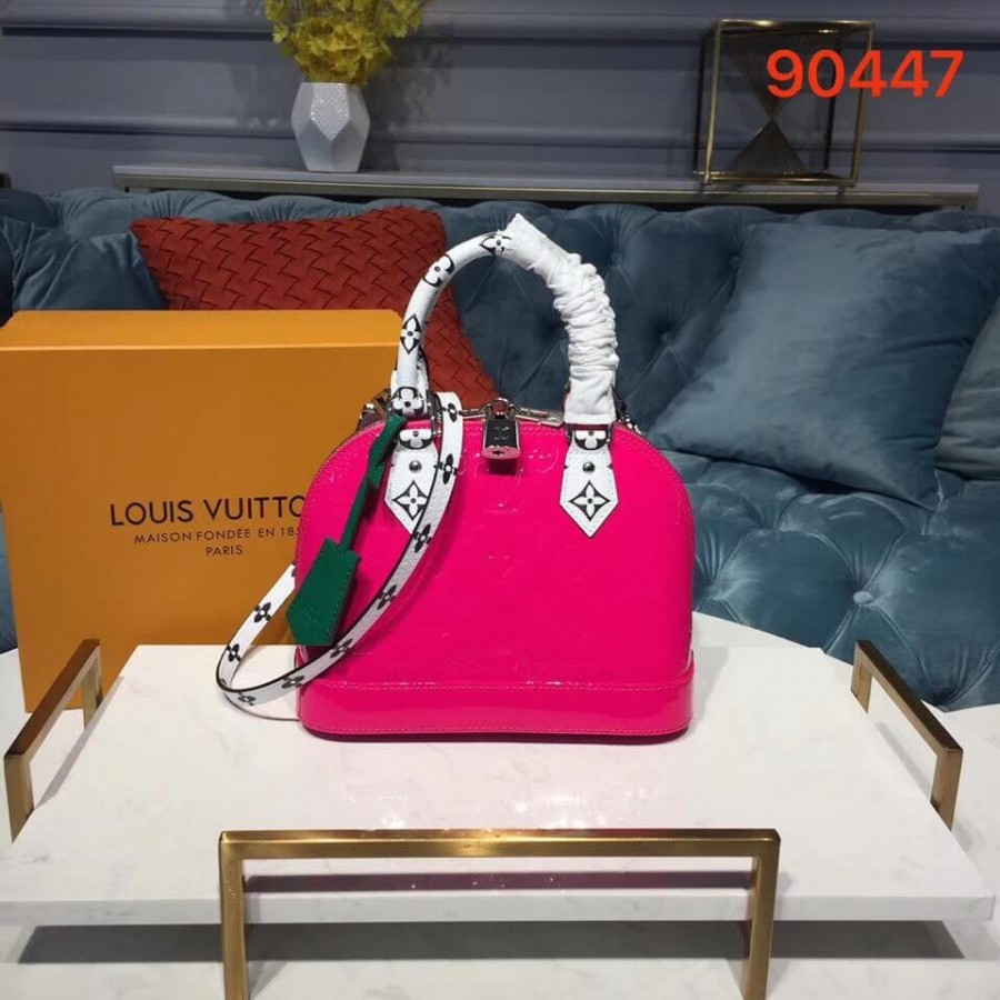 Louis Vuitton Monogram Vernis Alma BB M90447-1