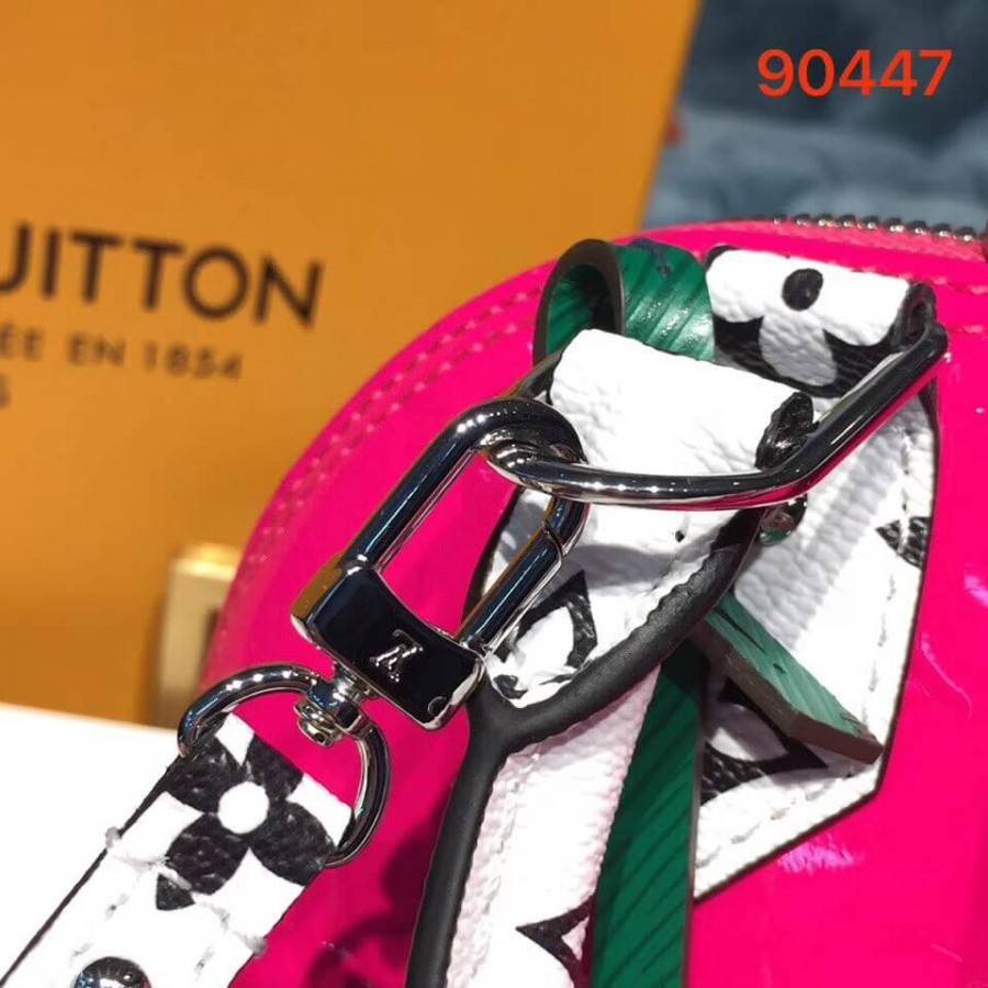 Louis Vuitton Monogram Vernis Alma BB M90447-5
