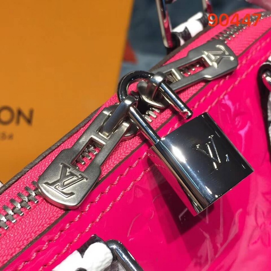 Louis Vuitton Monogram Vernis Alma BB M90447-6