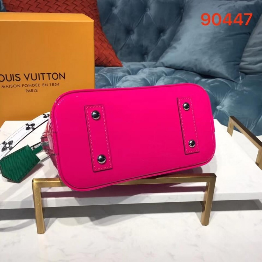 Louis Vuitton Monogram Vernis Alma BB M90447-8