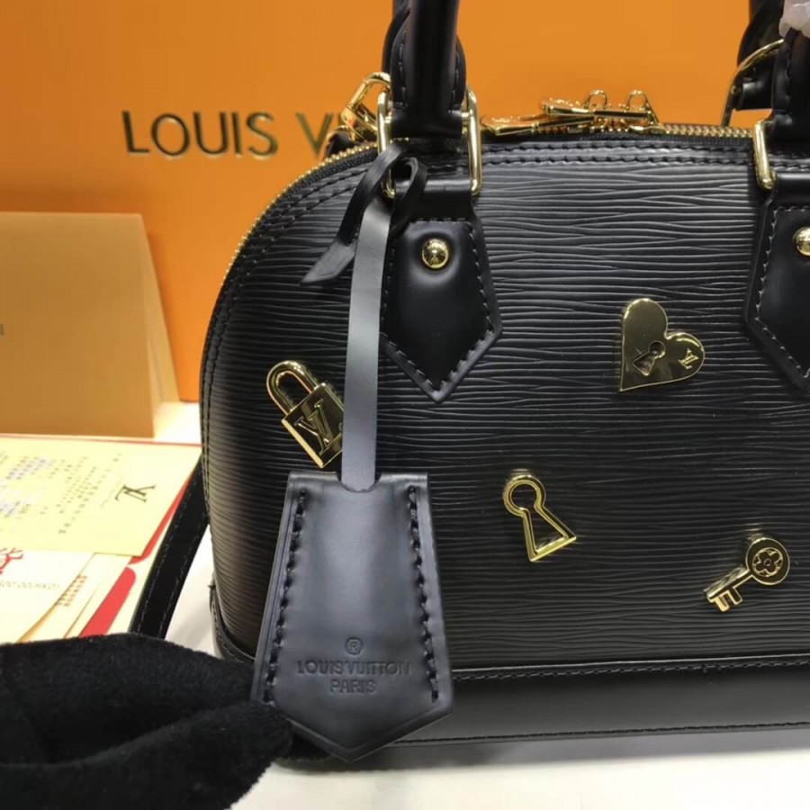 Louis Vuitton Epi Leather Alma BB M52884 M52885-4