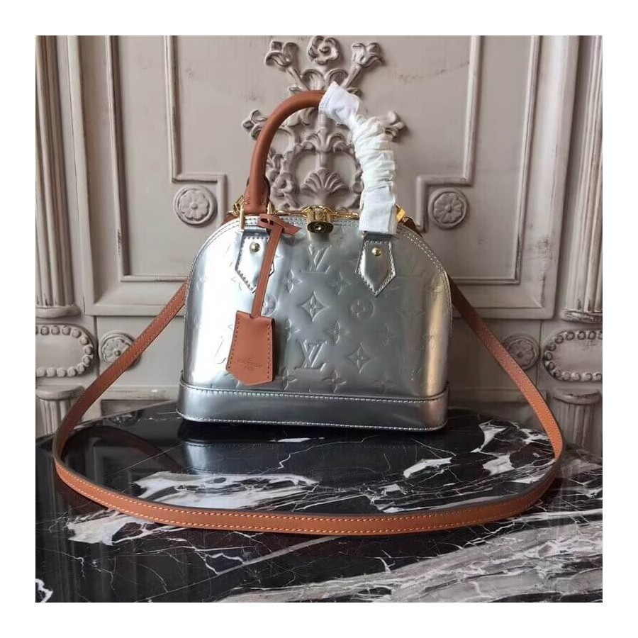 Louis Vuitton Monogram Vernis Alma BB M91606-1