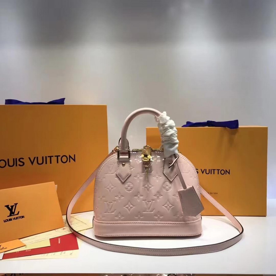 Louis Vuitton Monogram Vernis Alma BB M50415-1
