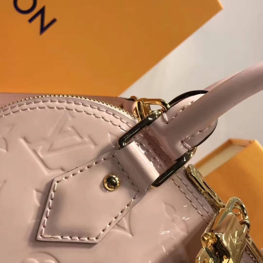 Louis Vuitton Monogram Vernis Alma BB M50415-3