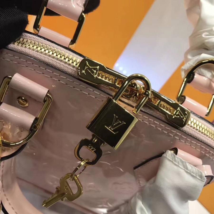 Louis Vuitton Monogram Vernis Alma BB M50415-5