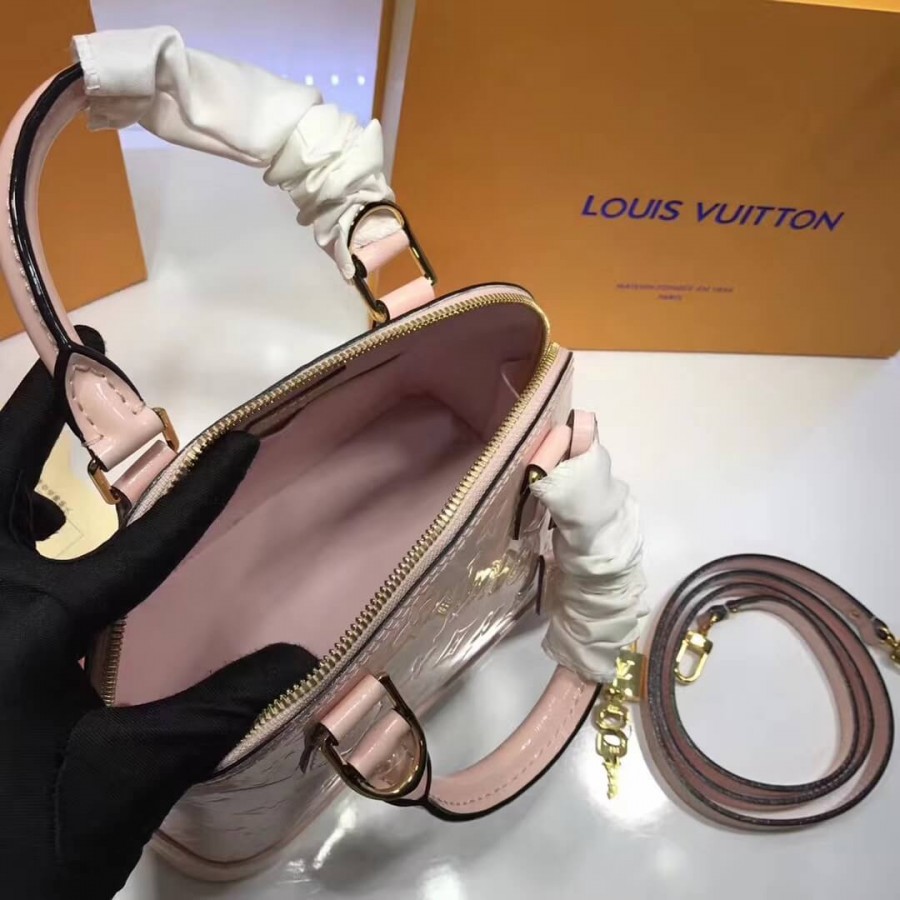 Louis Vuitton Monogram Vernis Alma BB M50415-8