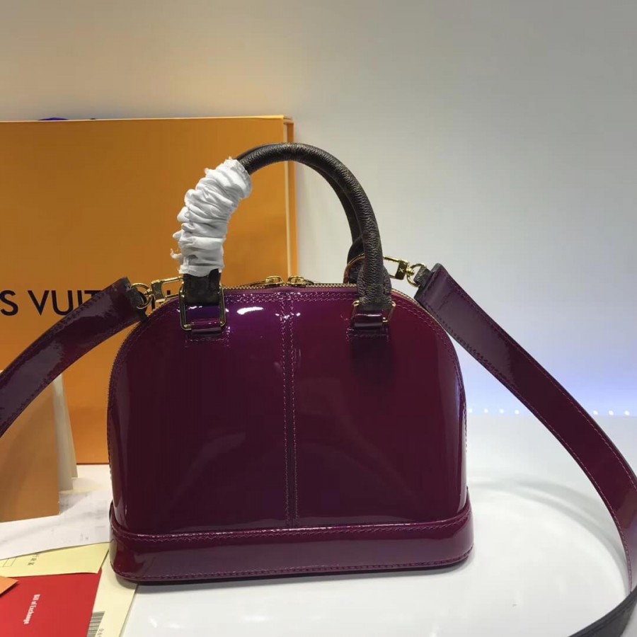 Louis Vuitton Patent Leather Alma BB M54785-2