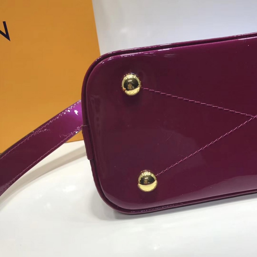Louis Vuitton Patent Leather Alma BB M54785-4