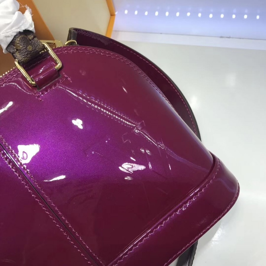 Louis Vuitton Patent Leather Alma BB M54785-5