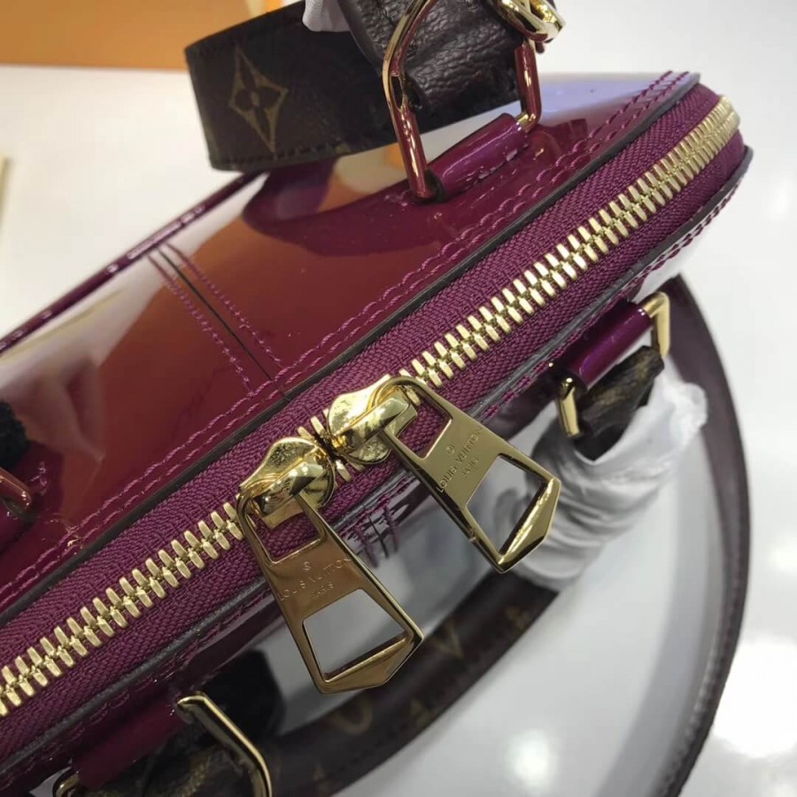 Louis Vuitton Patent Leather Alma BB M54785-6