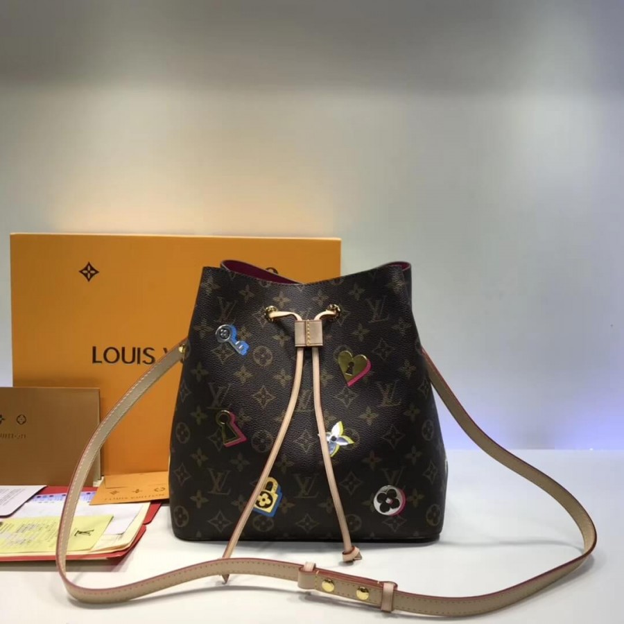LUNIS VUITTON Monogram Canvas Neonoe M44369-1