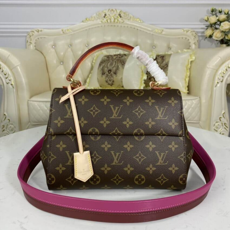 LUNIS VUITTON Monogram Canvas Cluny BB M42738-5