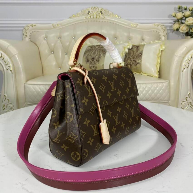 LUNIS VUITTON Monogram Canvas Cluny BB M42738-6