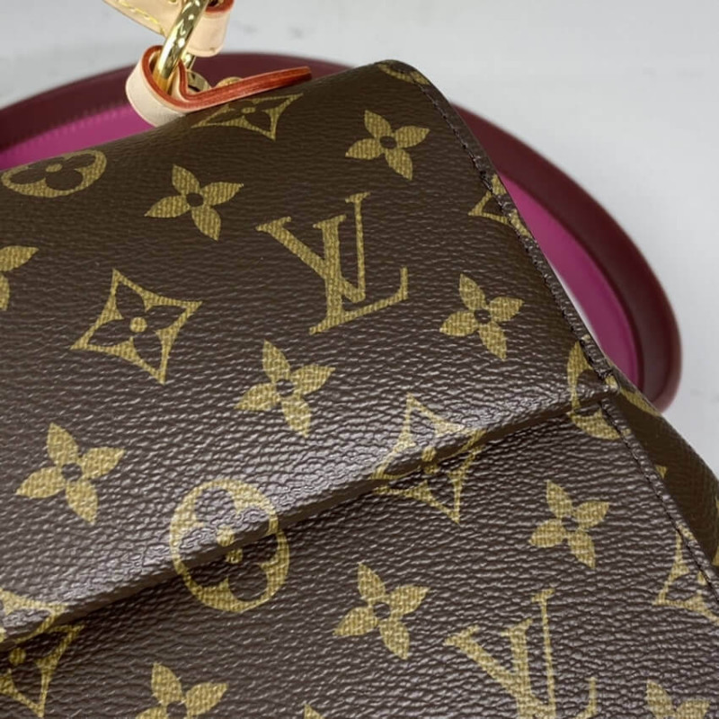 LUNIS VUITTON Monogram Canvas Cluny BB M42738-9