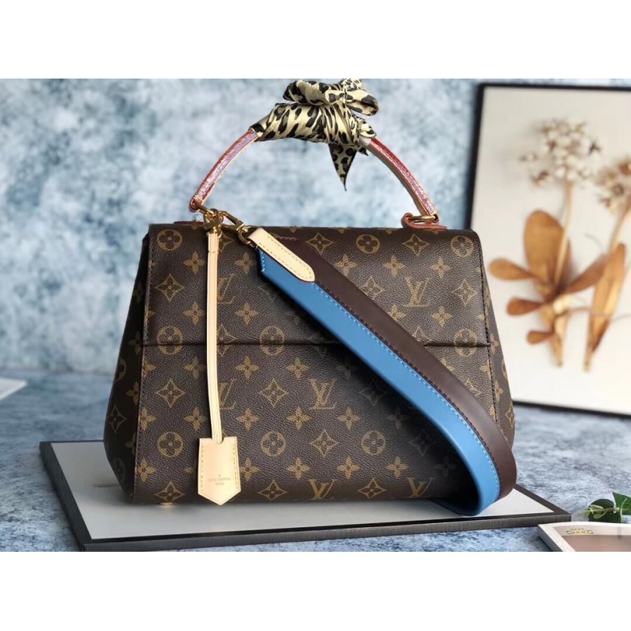 LUNIS VUITTON Monogram Canvas Cluny MM M42735-1