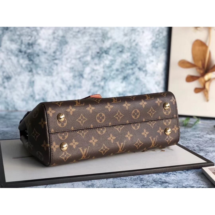LUNIS VUITTON Monogram Canvas Cluny MM M42735-4