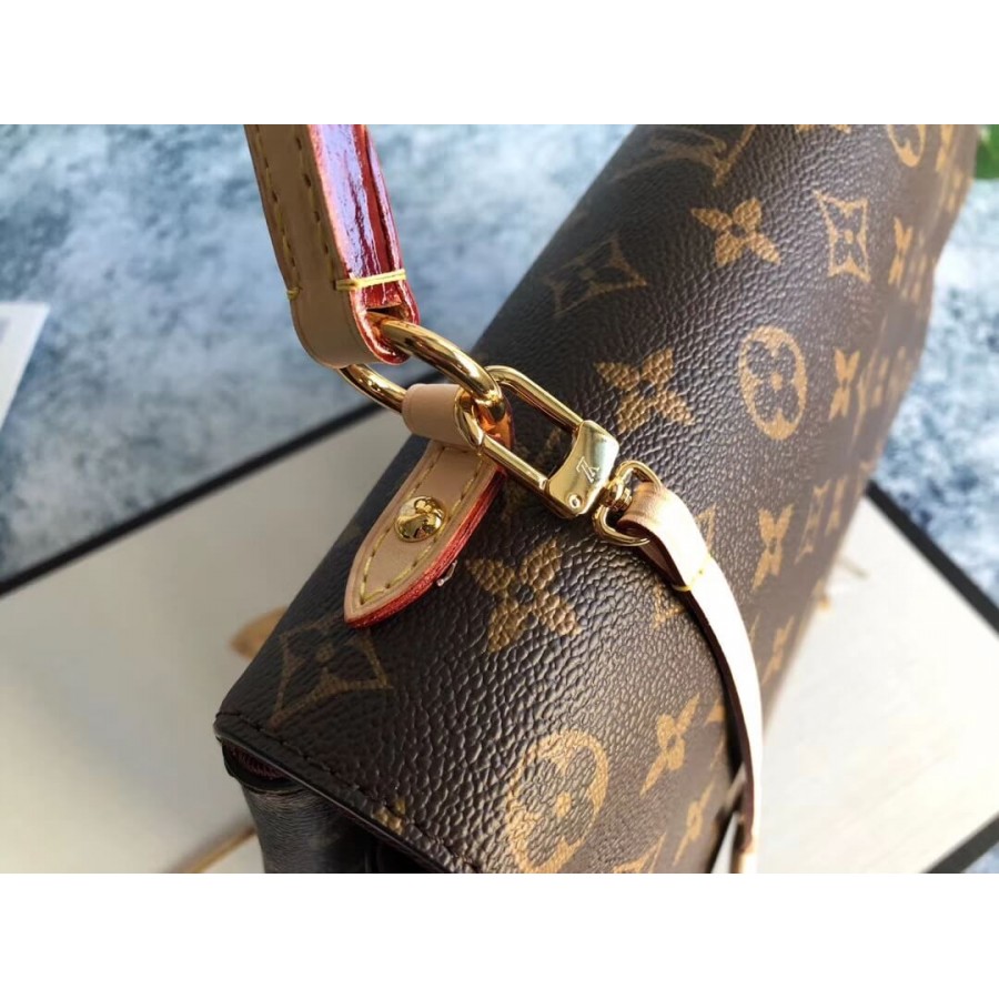 LUNIS VUITTON Monogram Canvas Cluny MM M42735-8