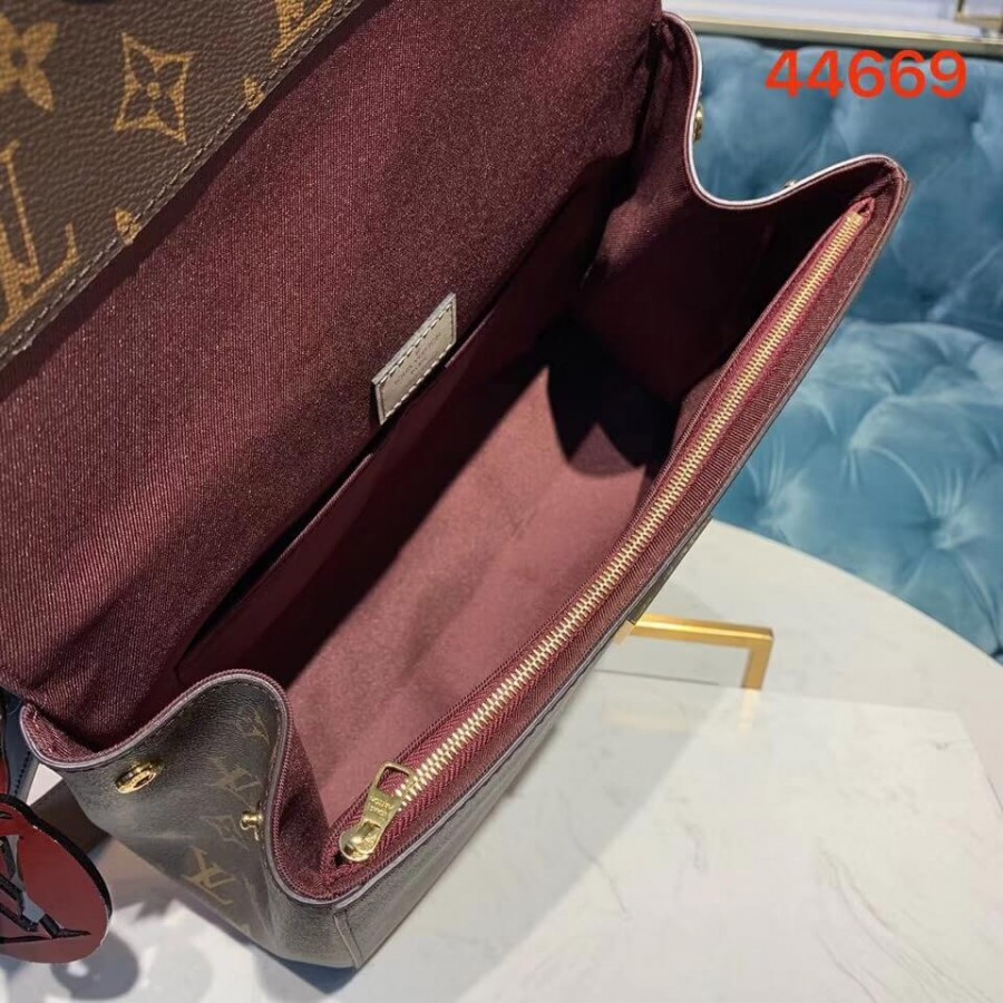LUNIS VUITTON Monogram Canvas Cluny MM M44669-8