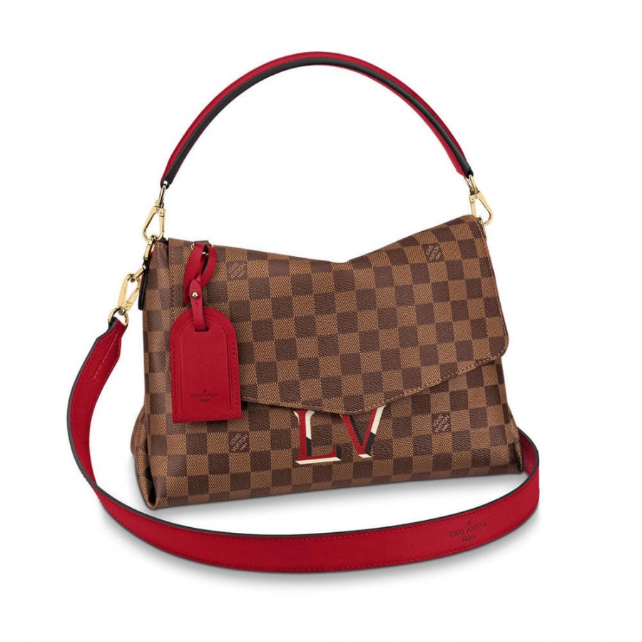 Louis Vuitton Damier Ebene Canvas Beaubourg MM N40176-1