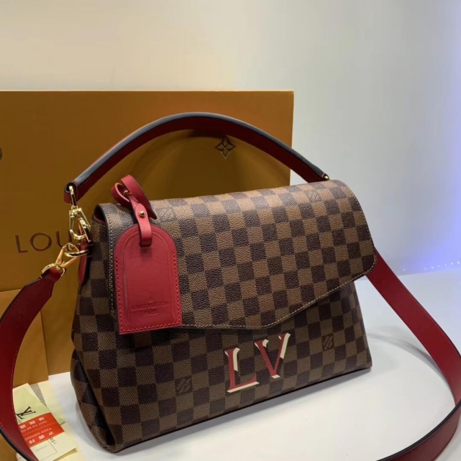 Louis Vuitton Damier Ebene Canvas Beaubourg MM N40176-2