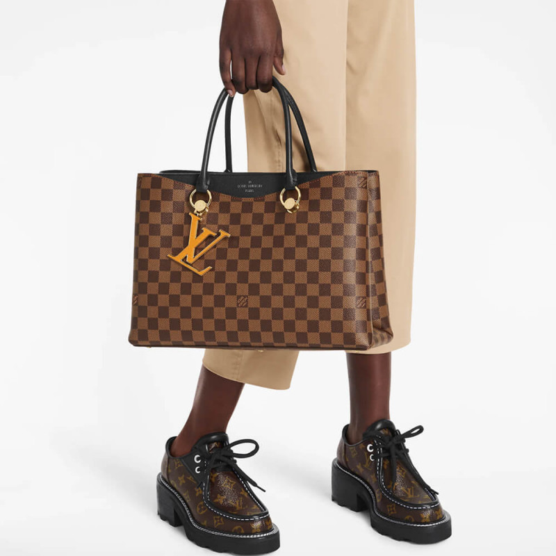 Louis Vuitton Damier Ebene Canvas LV Riverside N40052-1