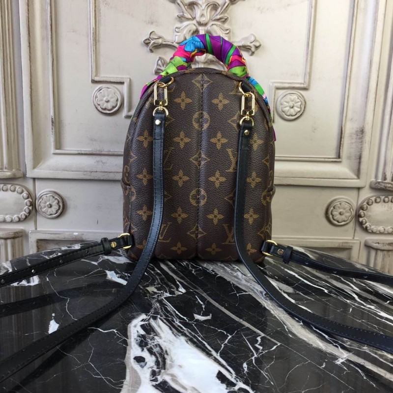 Louis Vuitton Monogram Canvas Palm Springs Mochila Mini M41562-1-2