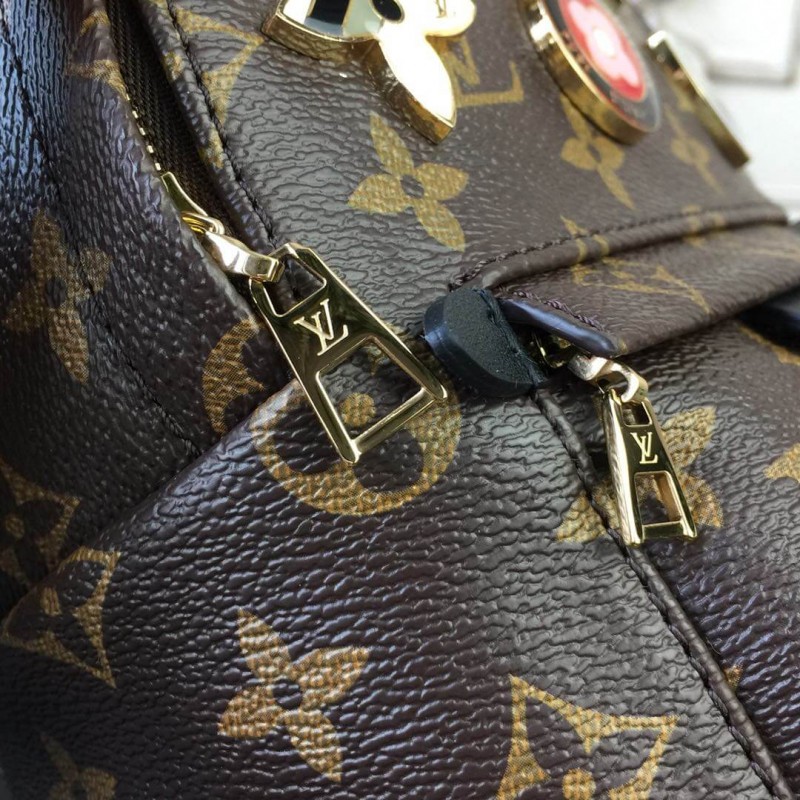 Louis Vuitton Monogram Canvas Palm Springs Mochila Mini M41562-1-10