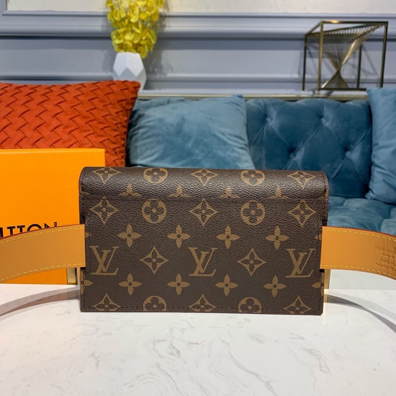 Bolsa de cinturón de lienzo de Louis Vuitton Monogram SPon-3