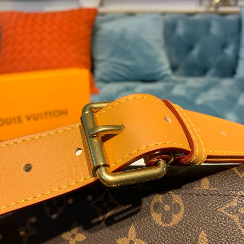 Bolsa de cinturón de lienzo de Louis Vuitton Monogram SPon-6
