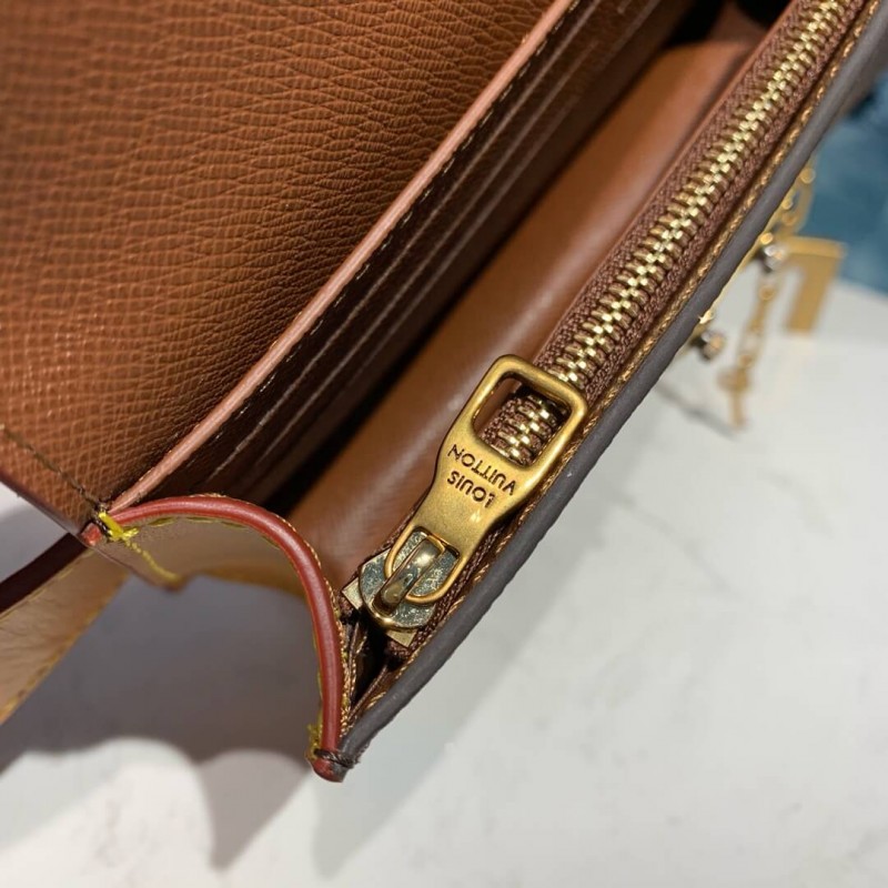Bolsa de cinturón de lienzo de Louis Vuitton Monogram SPon-8