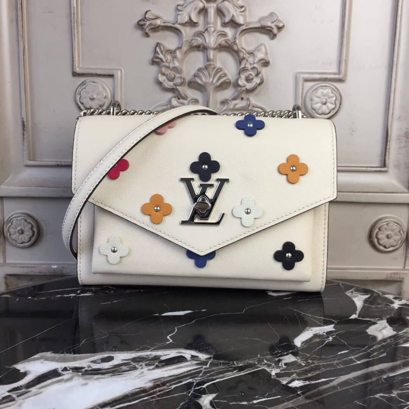Louis Vuitton Calfskin Leather Mylockme BB M53080-1