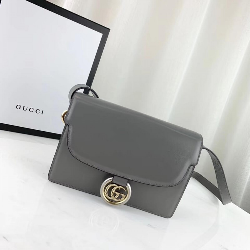 Gucci Bolso de hombro de cuero pequeño 589474-1