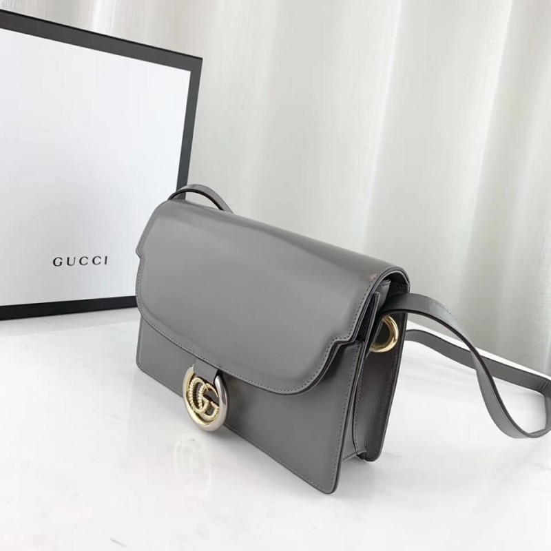 Gucci Bolso de hombro de cuero pequeño 589474-2