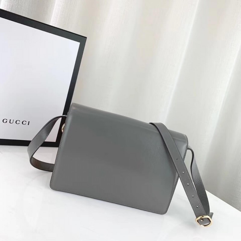 Gucci Bolso de hombro de cuero pequeño 589474-3