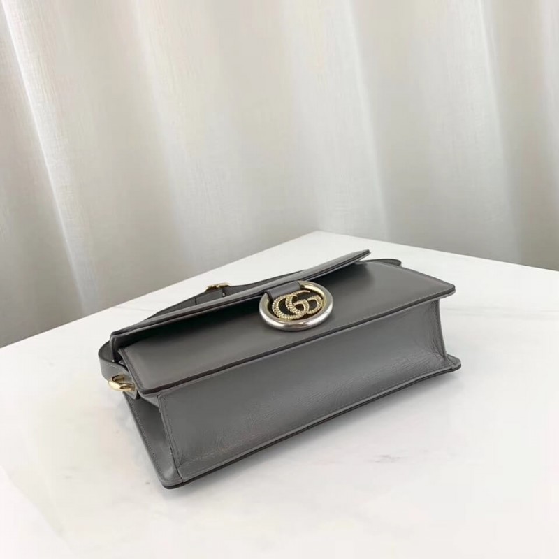 Gucci Bolso de hombro de cuero pequeño 589474-4