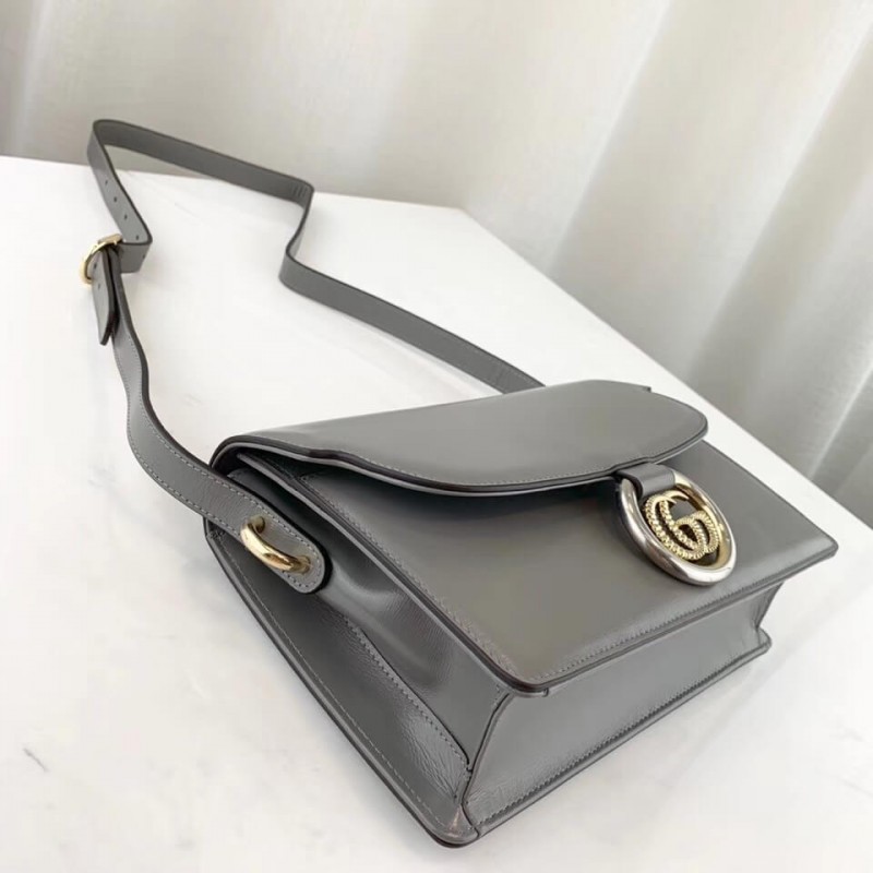 Gucci Bolso de hombro de cuero pequeño 589474-5