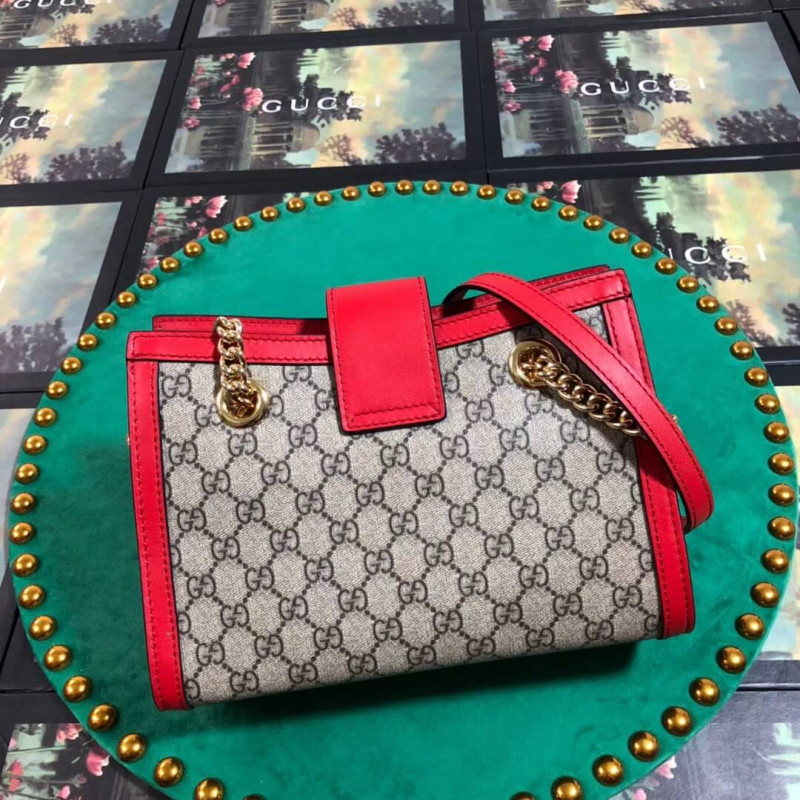 Gucci candado pequeño GG Shoulder Bolsa 498156-2