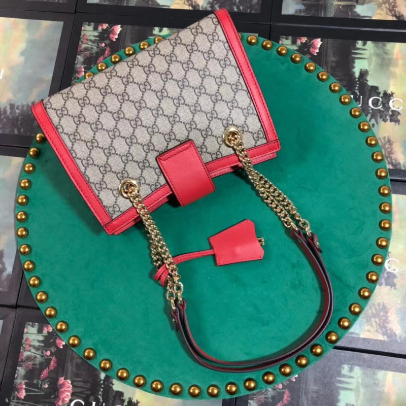 Gucci candado pequeño GG Shoulder Bolsa 498156-4