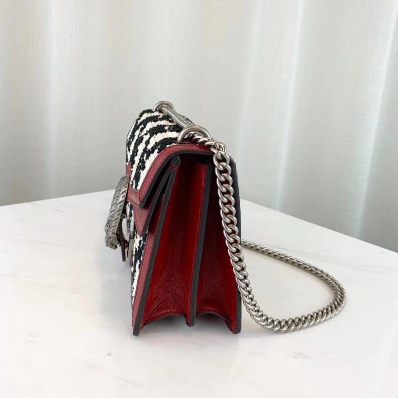 Gucci Dionysus GG Tweed Bolsa de hombro pequeño 400249-3