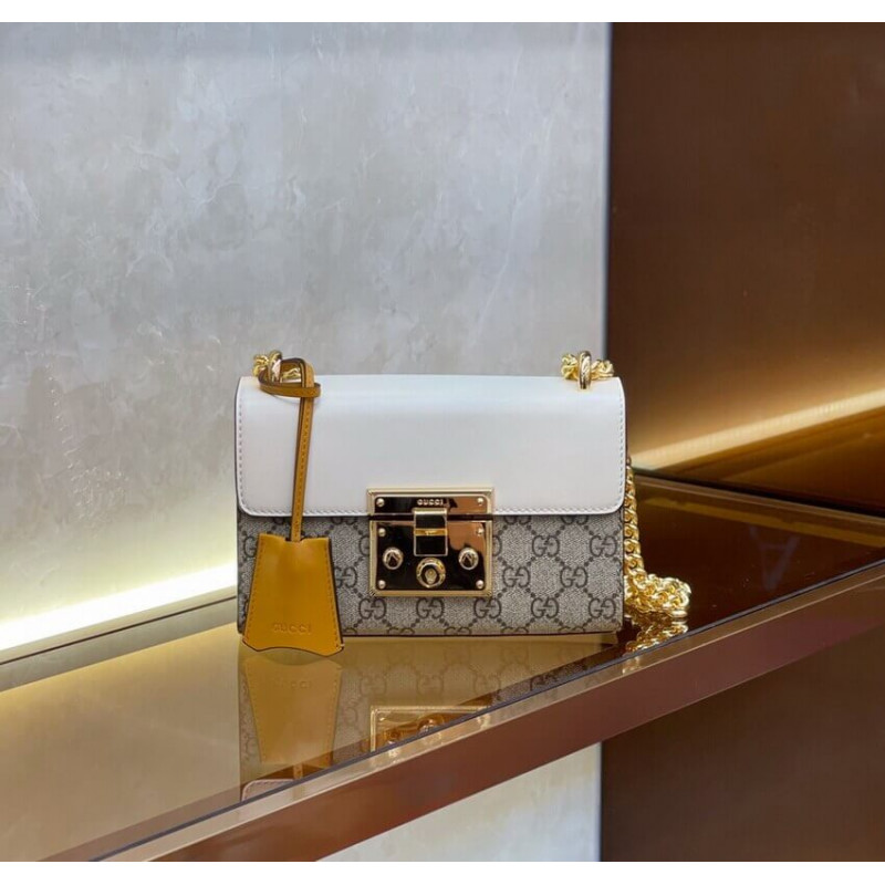 Gucci candado pequeño GG Shoulder Bolsa 409487-8