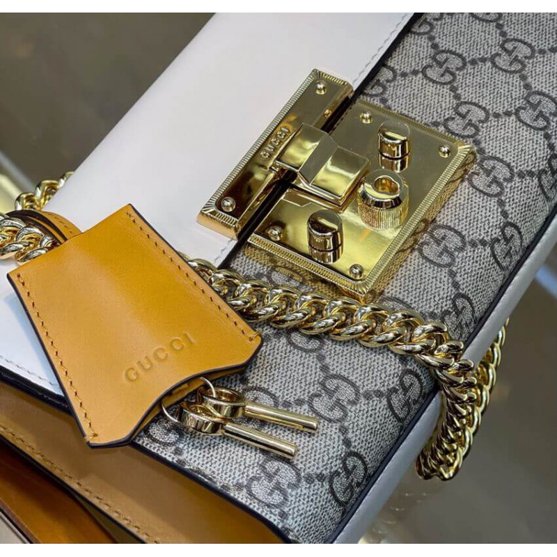 Gucci candado pequeño GG Shoulder Bolsa 409487-12