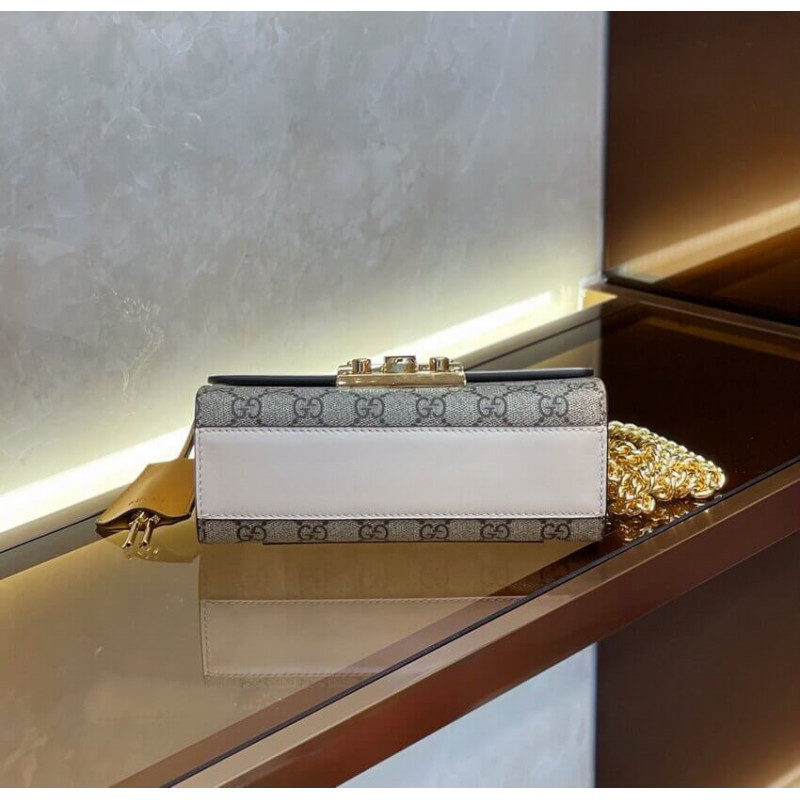 Gucci candado pequeño GG Shoulder Bolsa 409487-14
