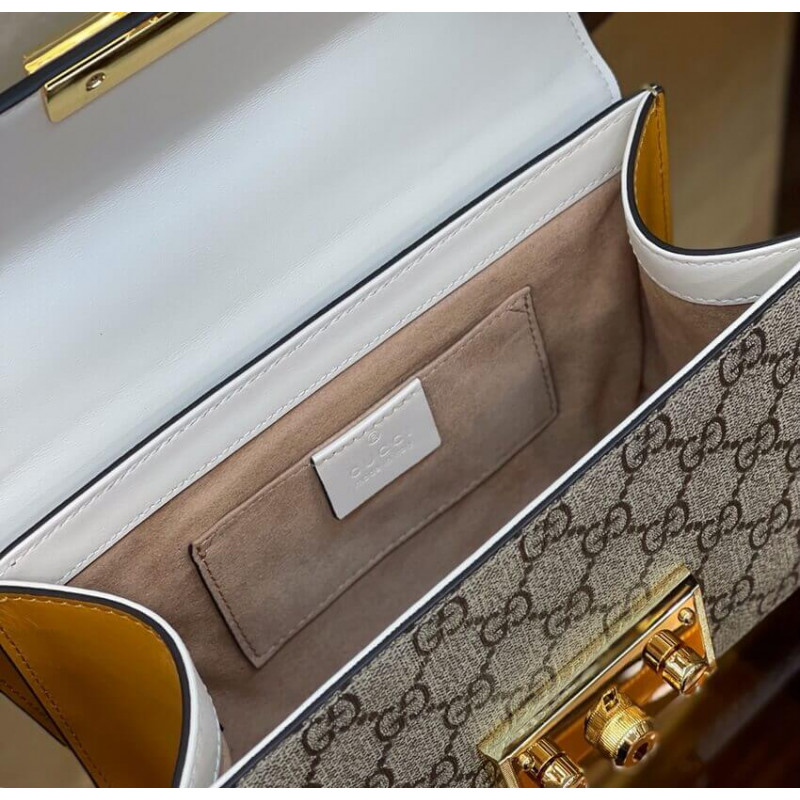 Gucci candado pequeño GG Shoulder Bolsa 409487-16