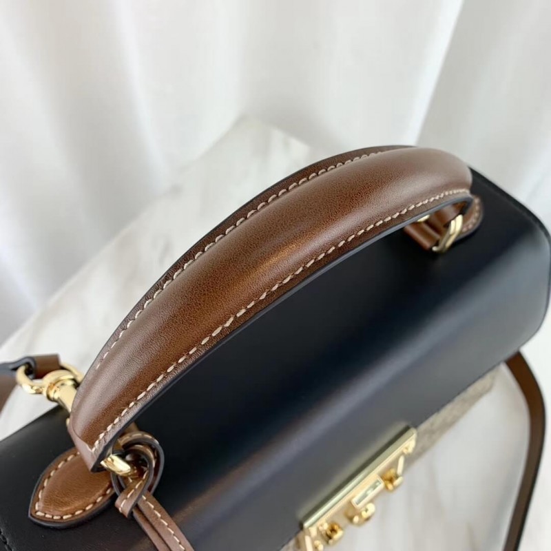 Gucci Landlock Pequeño bolso de mango superior GG 453188-5