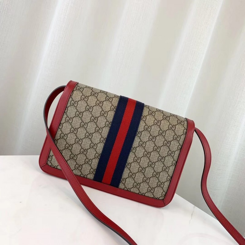 Gucci Queen Margaret GG Supreme Medium Shoulder Bolsa 524356-5